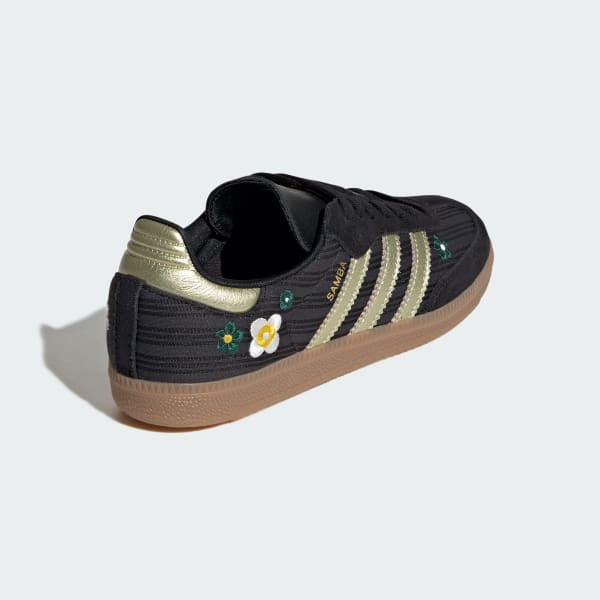 Adidas Samba OG Core Black Gold Metallic Gum IH1331