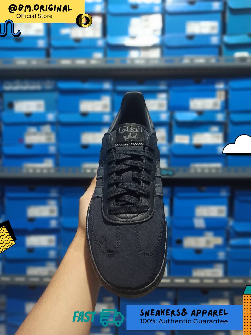 Adidas Samba OG Core Black Grey Five Core Black IE9133