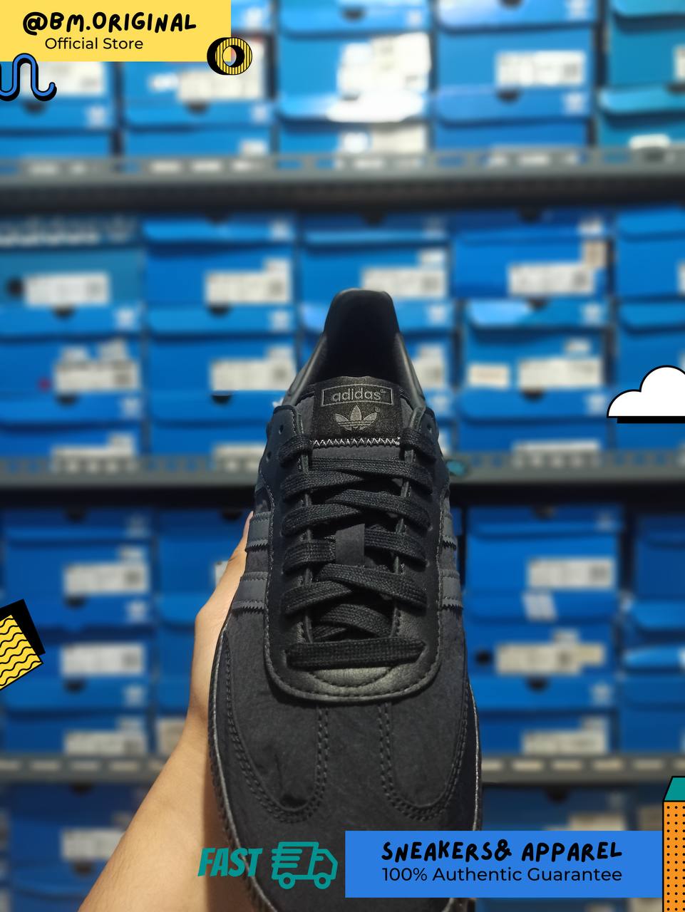 Adidas Samba OG Core Black Grey Five Core Black IE9133