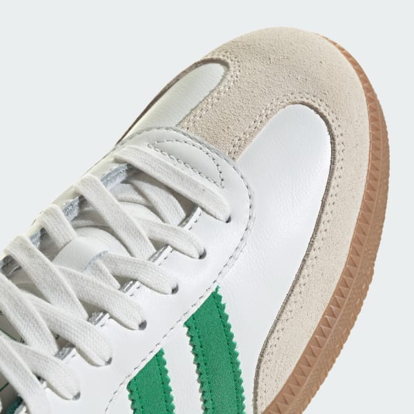 Adidas Samba OG Core White Green Collegiate Green JI3202