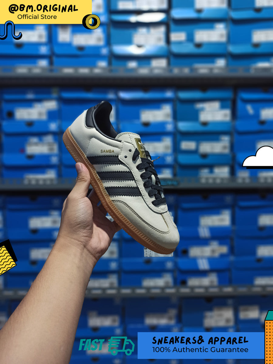 Adidas Samba OG Cream White Core Black Sand Strata ID0478