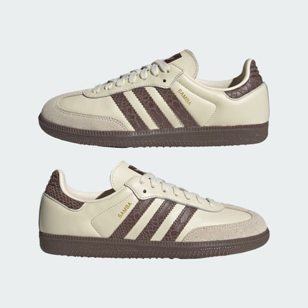 Adidas Samba OG Cream White Earth Strata Maroon IH3980