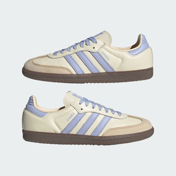 Adidas Samba OG Cream White Violet Tone Sand Strata JI2678