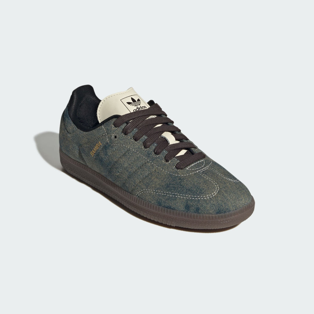 Adidas Samba OG Crew Navy Gold Metallic IH3987