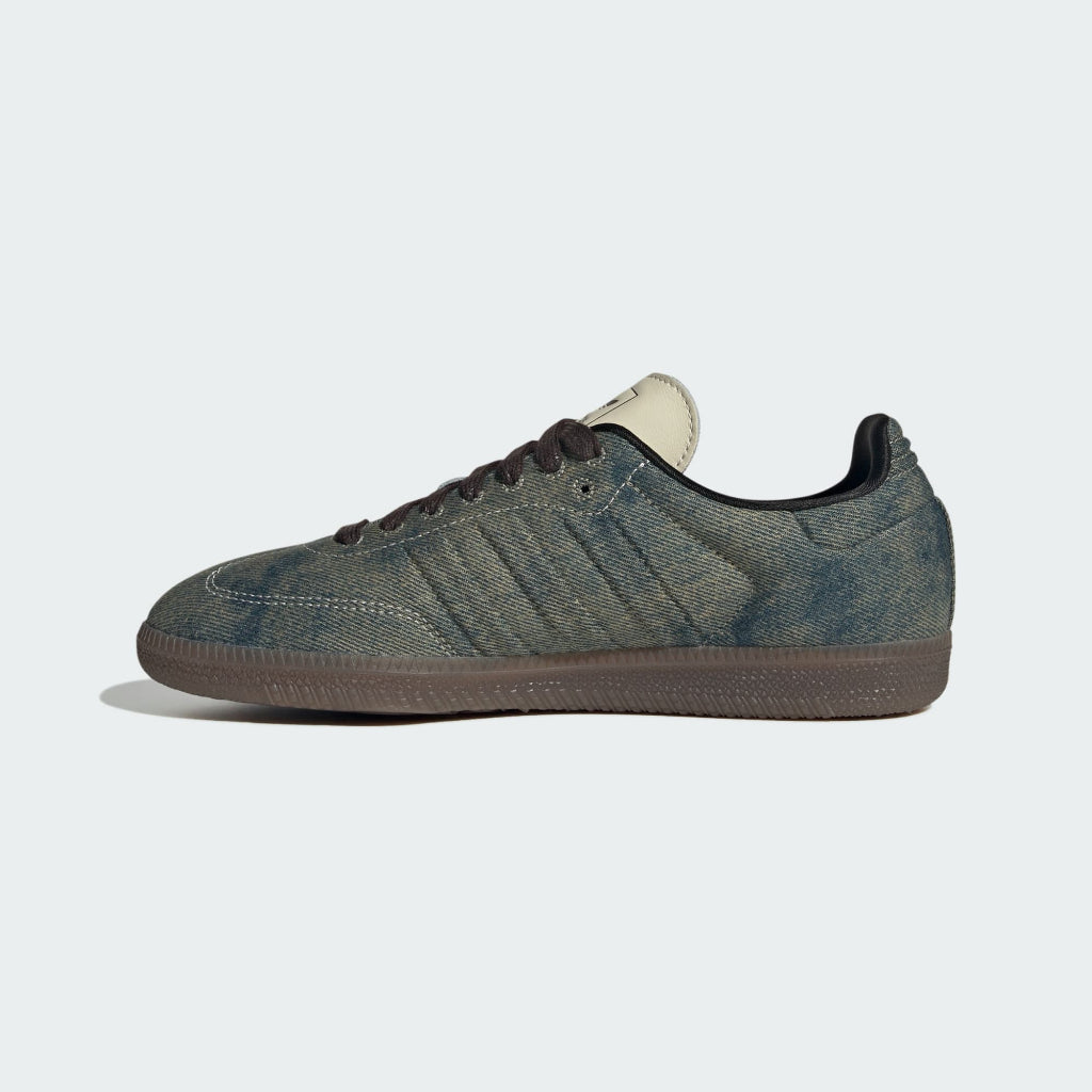 Adidas Samba OG Crew Navy Gold Metallic IH3987