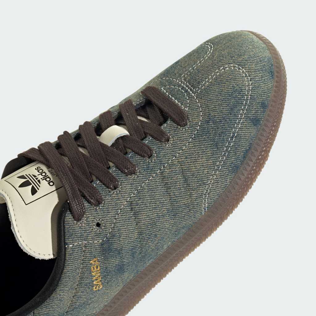 Adidas Samba OG Crew Navy Gold Metallic IH3987