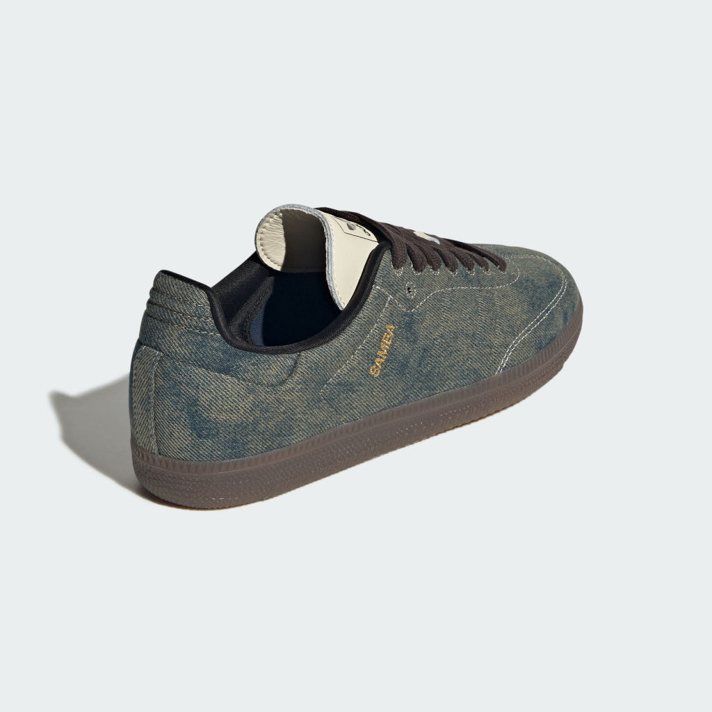 Adidas Samba OG Crew Navy Gold Metallic IH3987