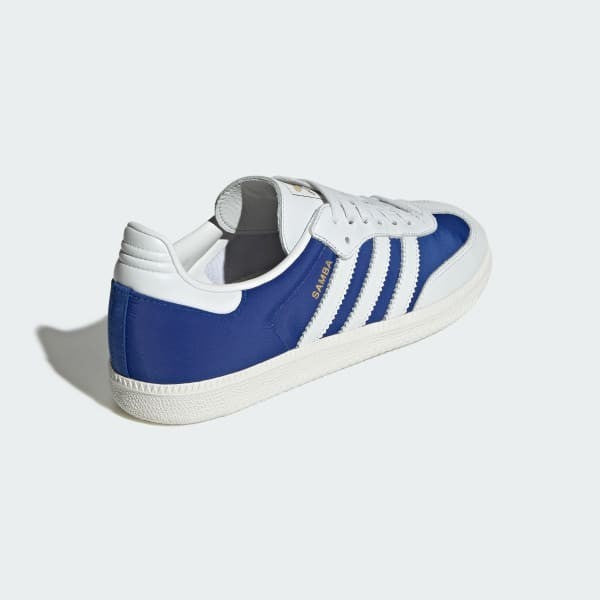 Adidas Samba OG Crystal White Crystal White Royal Blue JI3203