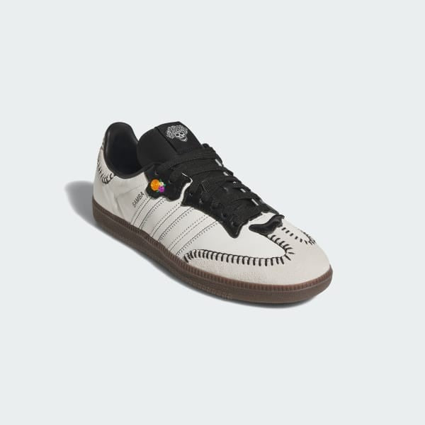 Adidas Samba OG Día de Muertos Pack Off White Core Black Crew Orange JI3931