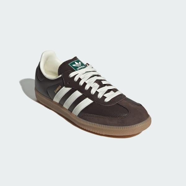 Adidas Samba OG Dark Brown Off White Gum JR0891