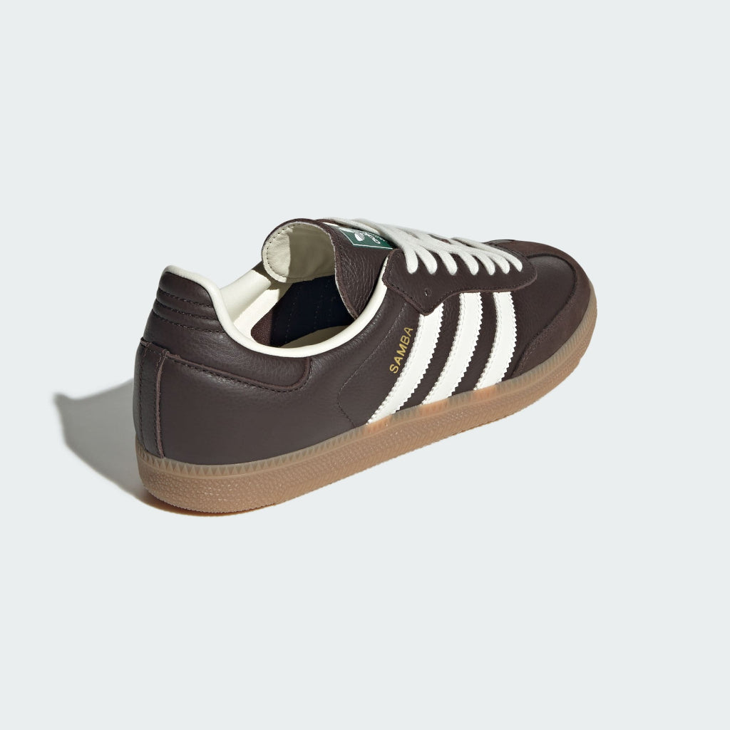 Adidas Samba OG Dark Brown Off White Gum JR0891