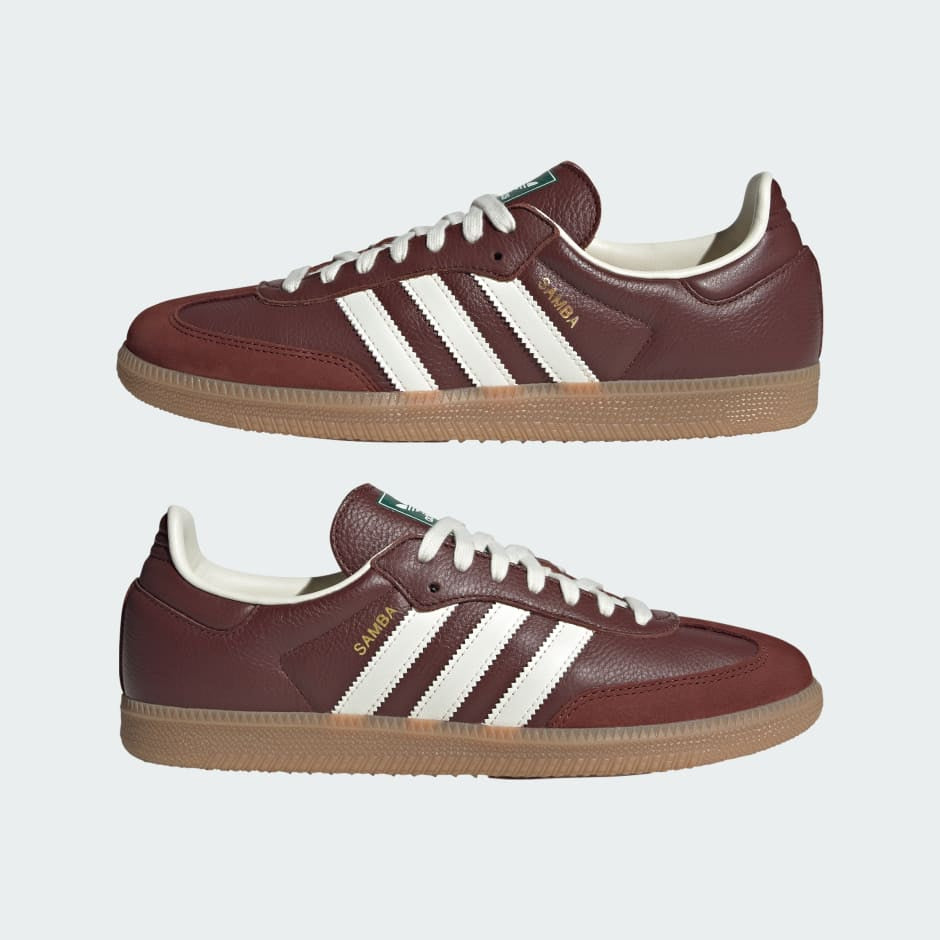 Adidas Samba OG Fox Brown Off White Gum JR0892