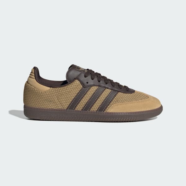 Adidas Samba OG Golden Beige Dark Brown Gum JR0884