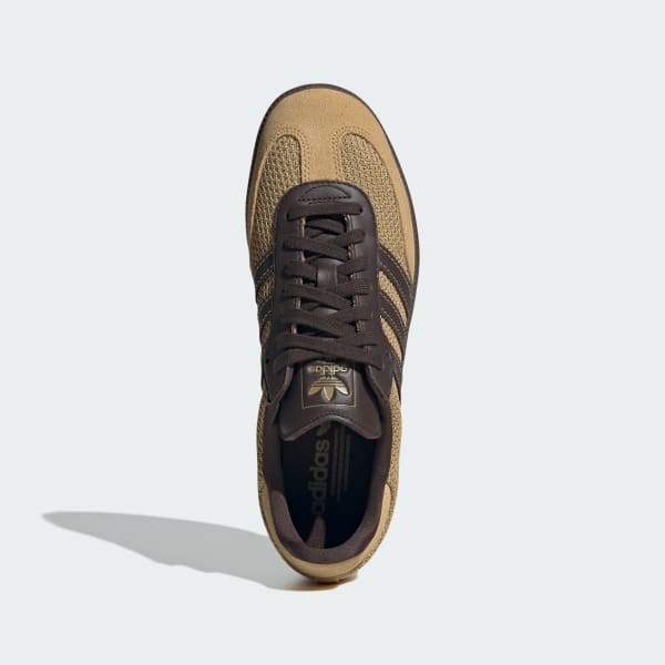 Adidas Samba OG Golden Beige Dark Brown Gum JR0884