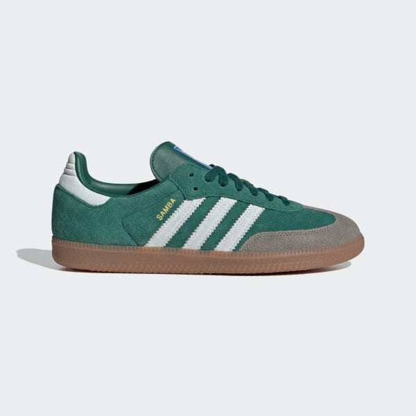 Adidas Samba OG Green White Gumsole ID2054
