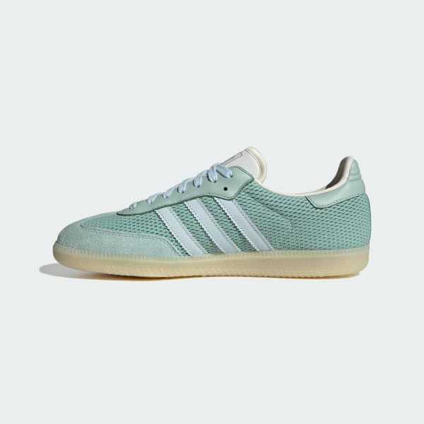 Adidas Samba OG Hazy Green Sky Tint Off White JI3179
