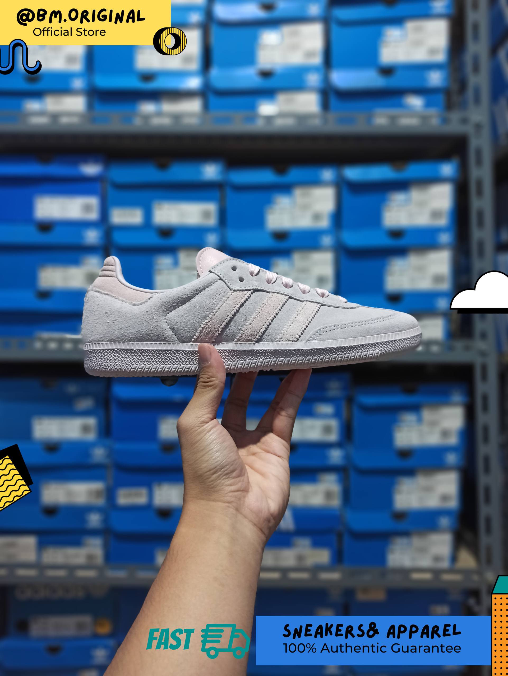 Adidas Samba OG Ice Purple Sandy Pink IH6615