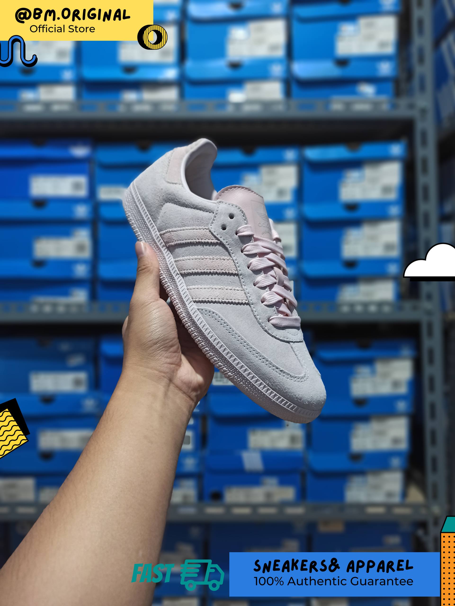 Adidas Samba OG Ice Purple Sandy Pink IH6615