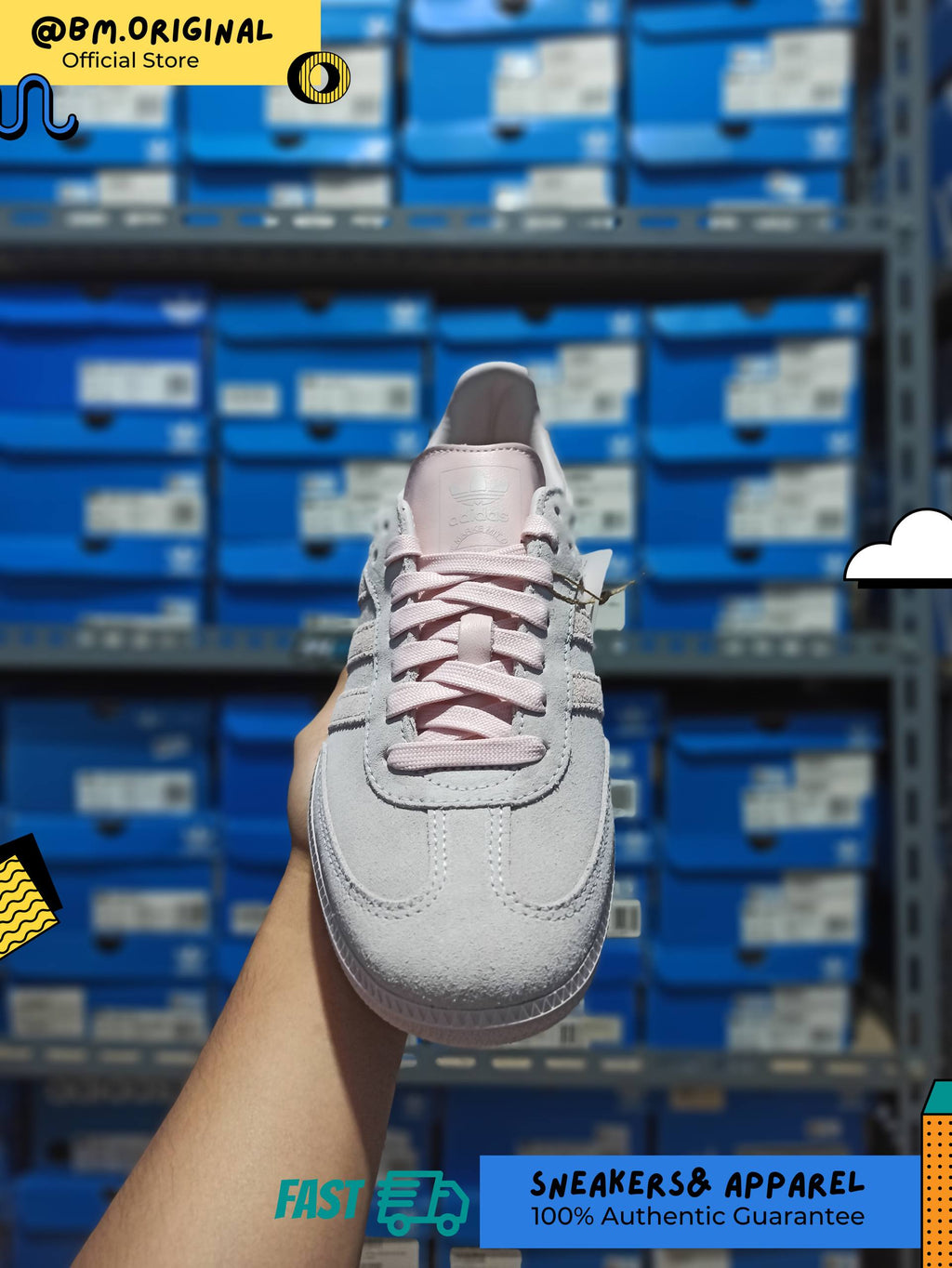 Adidas Samba OG Ice Purple Sandy Pink IH6615