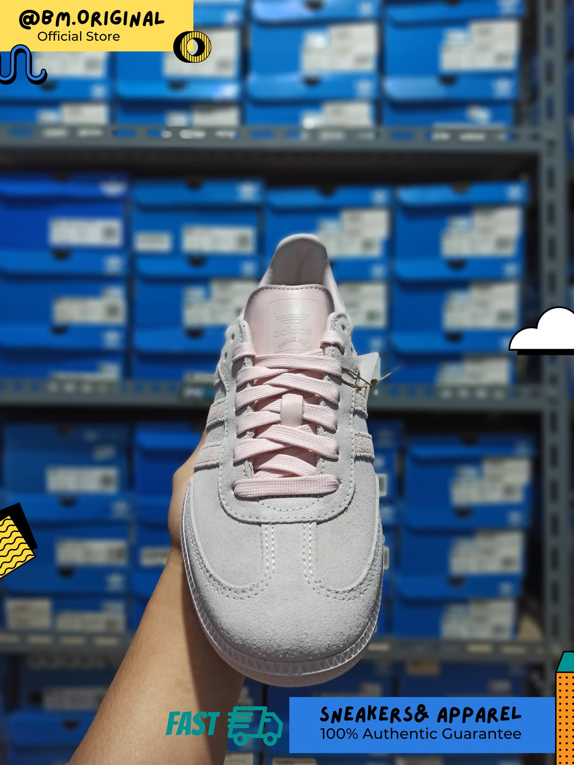 Adidas Samba OG Ice Purple Sandy Pink IH6615