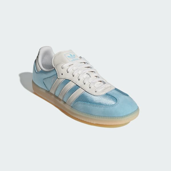 Adidas Samba OG Icey Blue Chalk White Sand Strata IH6819