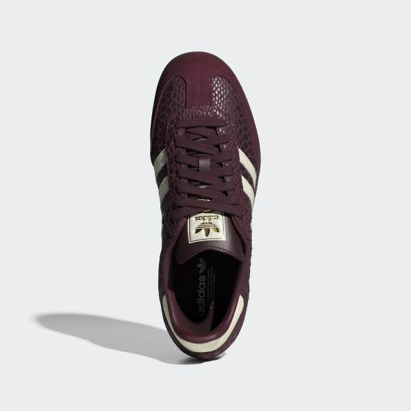 Adidas Samba OG Maroon Cream White Gold Metallic IH3979