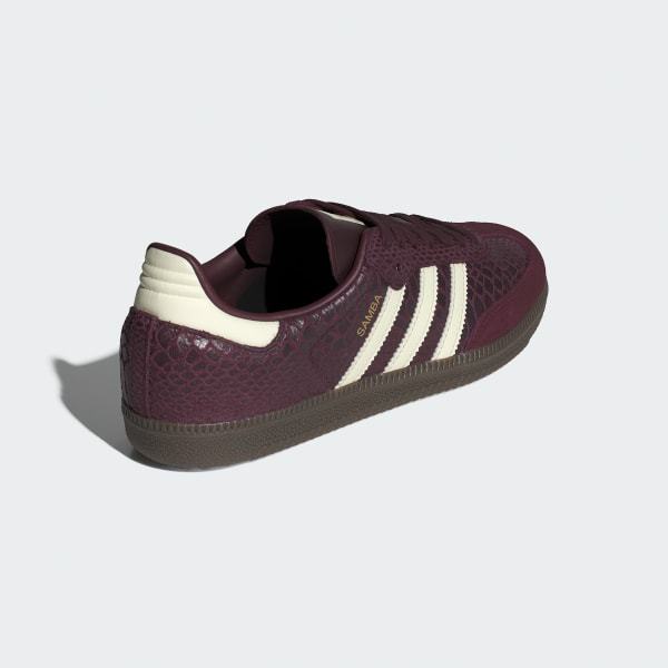 Adidas Samba OG Maroon Cream White Gold Metallic IH3979