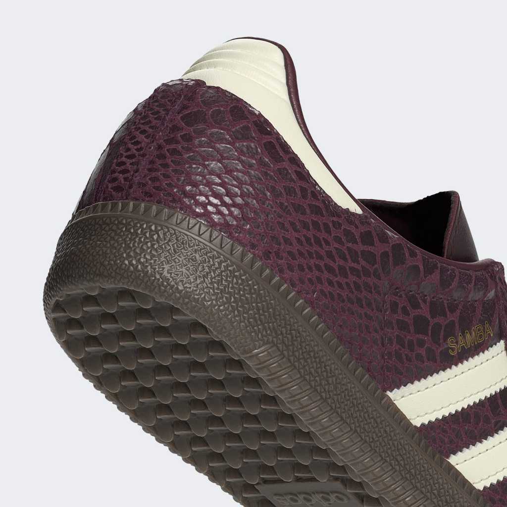 Adidas Samba OG Maroon Cream White Gold Metallic IH3979