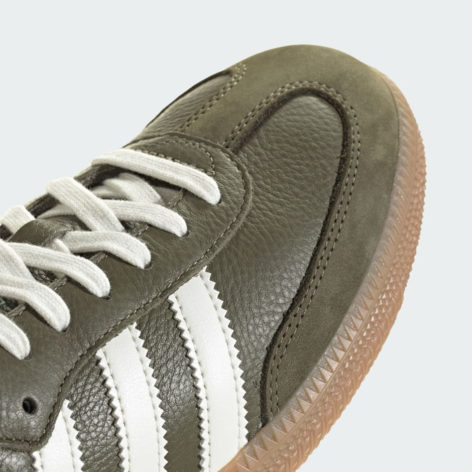 Adidas Samba OG Medium Dark Khaki Off White Gum JR0890