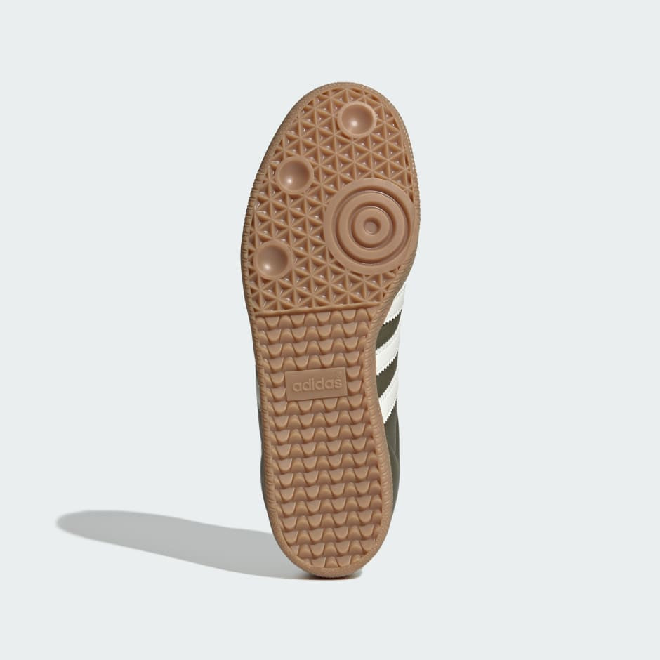Adidas Samba OG Medium Dark Khaki Off White Gum JR0890