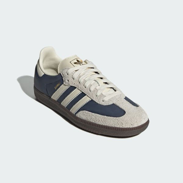 Adidas Samba OG Night Indigo Cream White Gold Metallic IG1968