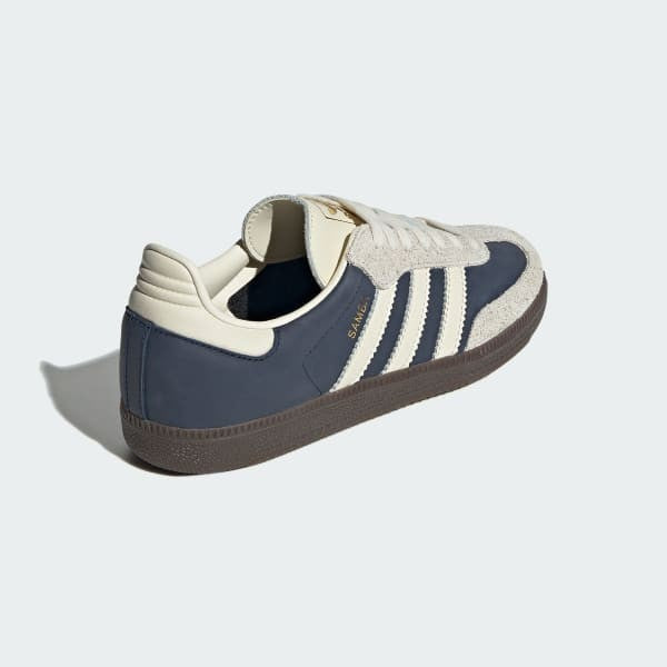 Adidas Samba OG Night Indigo Cream White Gold Metallic IG1968