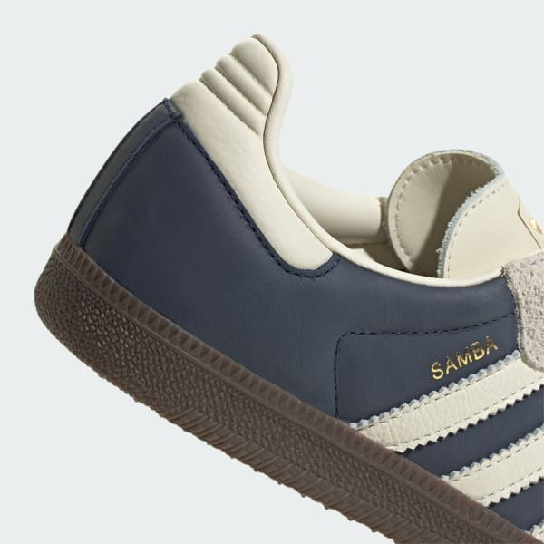 Adidas Samba OG Night Indigo Cream White Gold Metallic IG1968