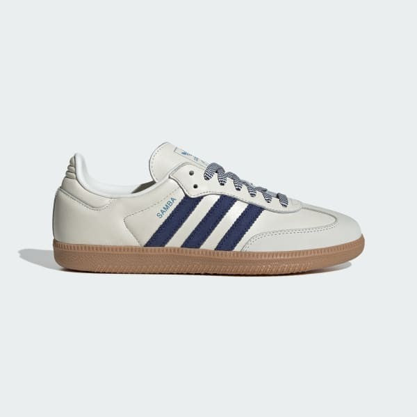 Adidas Samba OG Off White Dark Blue Clear Sky JI3907