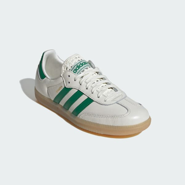 Adidas Samba OG Off White Green White Gold Metallic IH3983