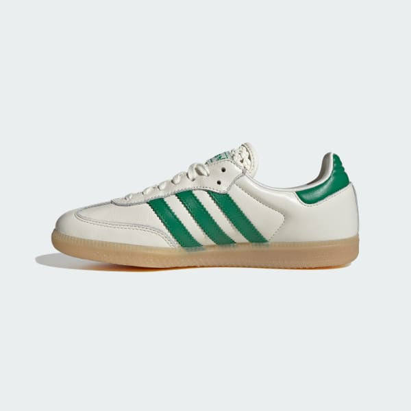 Adidas Samba OG Off White Green White Gold Metallic IH3983