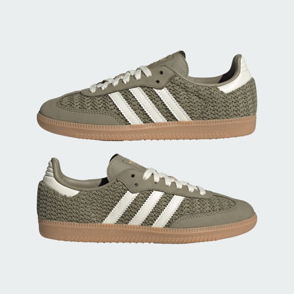 Adidas Samba OG Orbit Green Cream White Gum JR9447