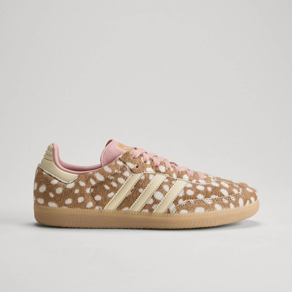 Adidas Samba OG Pony HAIR Brown Desert Warm Vanilla Wonder Mauve KJ7447