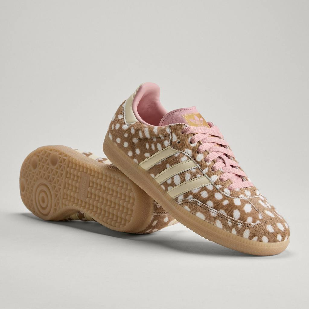 Adidas Samba OG Pony HAIR Brown Desert Warm Vanilla Wonder Mauve KJ7447