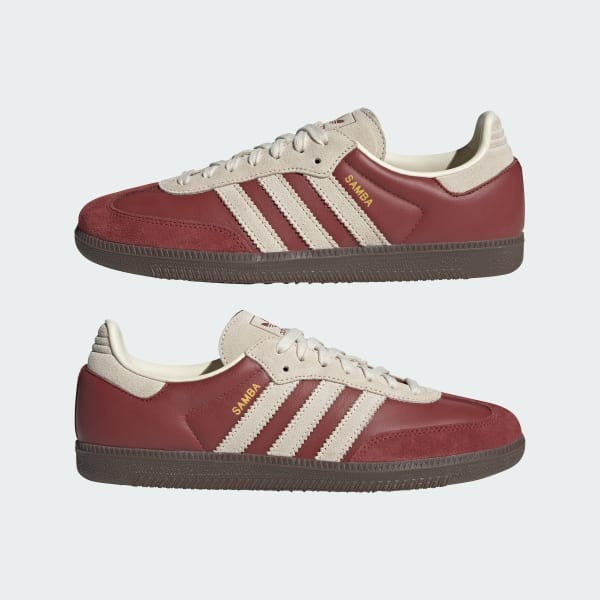 Adidas Samba OG Preloved Ruby Cream White Gum JI3216