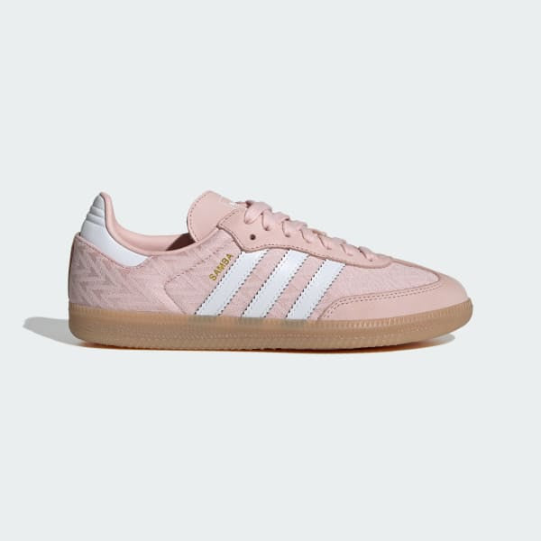 Adidas Samba OG Sandy Pink Cloud White Gold Metallic IH3977