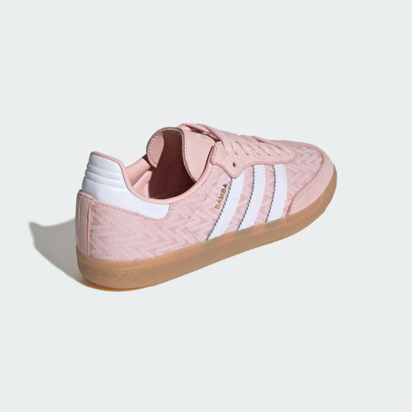Adidas Samba OG Sandy Pink Cloud White Gold Metallic IH3977