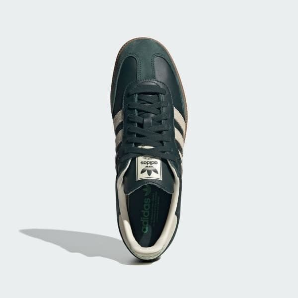 Adidas Samba OG Shadow Green Cream White Gold Metallic ID1483