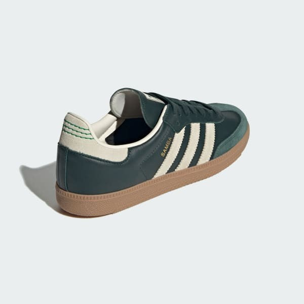 Adidas Samba OG Shadow Green Cream White Gold Metallic ID1483