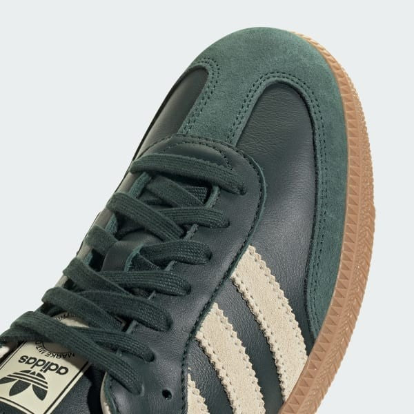 Adidas Samba OG Shadow Green Cream White Gold Metallic ID1483
