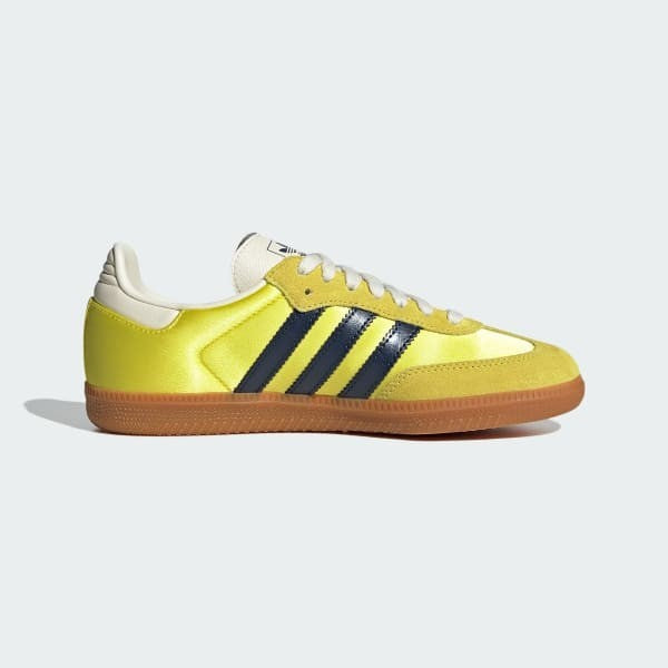 Adidas Samba OG Shock Yellow Night Indigo Cream White JI2594