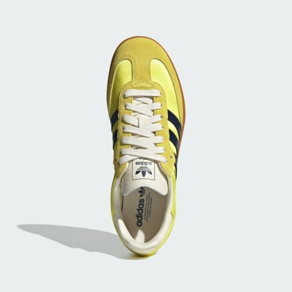Adidas Samba OG Shock Yellow Night Indigo Cream White JI2594