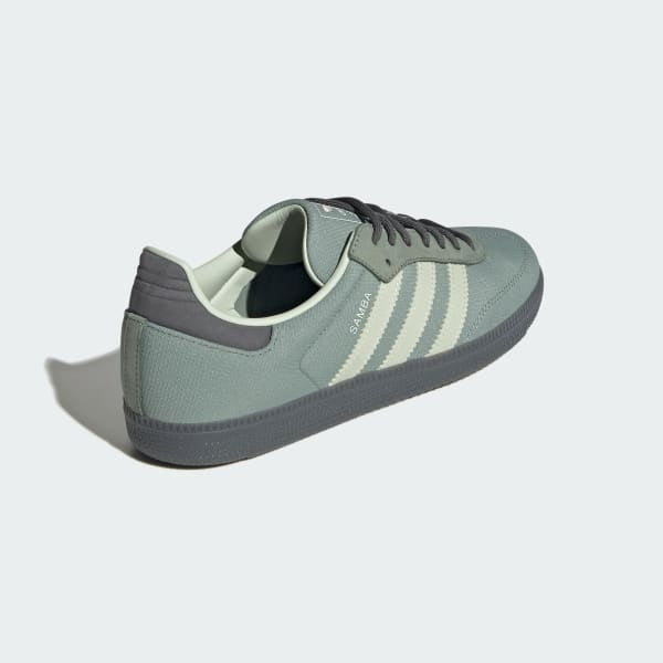 Adidas Samba OG Silver Green Linen Green Grey Six IH6808