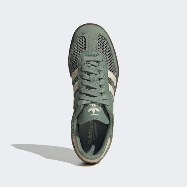 Adidas Samba OG Silver Green Wonder White Gold Metallic IH4002