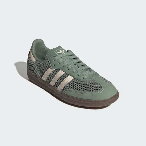 Adidas Samba OG Silver Green Wonder White Gold Metallic IH4002